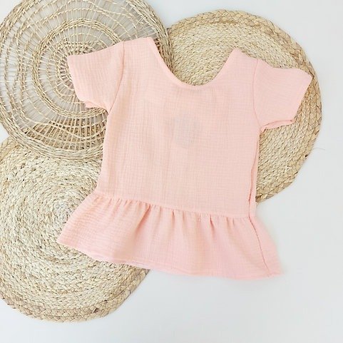 Producto - Blusa Meli Moño en espalda - Rosa (4A al 10A)