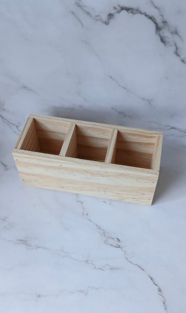 Producto - Cajoncito Rectangular x3 Cavidades
