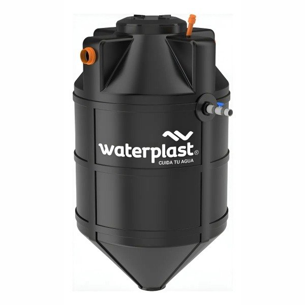 Producto - Tanque Biodigestor Autolimpiante Waterplast 600 Litros Negro Negro