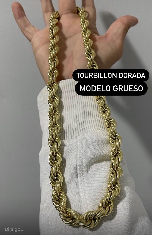 Producto - Cadena tourbillon extrema gruesa