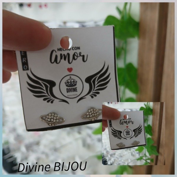 Producto - Aros planetas cubic Acero