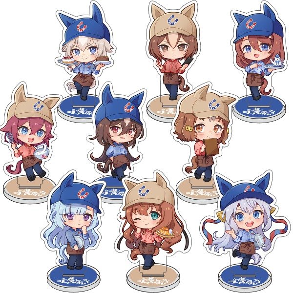 Producto - Uma musume chibis Standees
