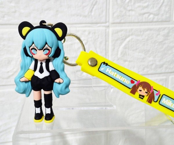 Producto - Llavero Miku Hatsune alta -goma 3D