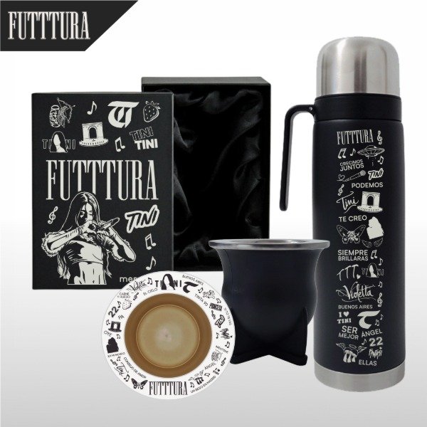 Producto - SET MATE FUTTTURA + BOX PERSONALIZADO + TERMO MEDIA MANIJA FUTTTURA - 0