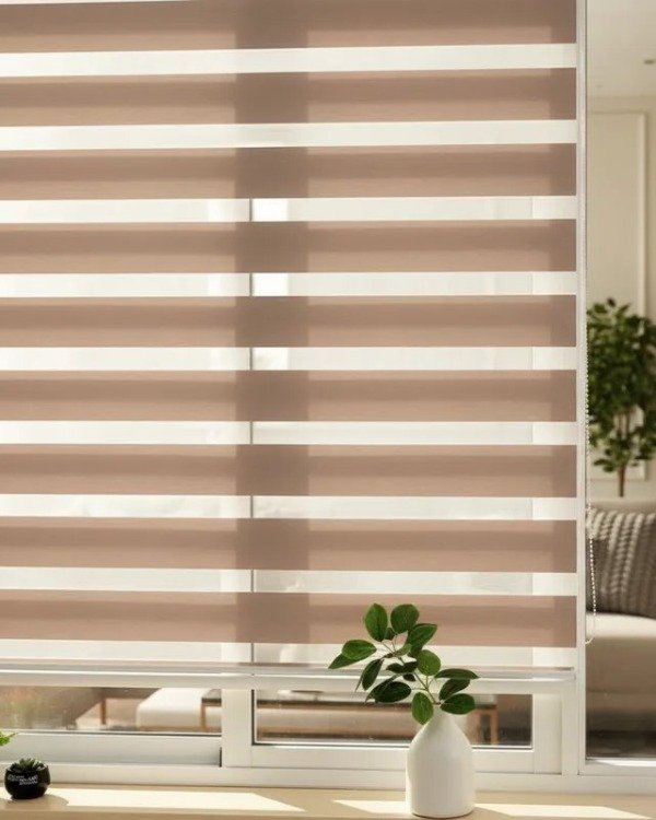 Producto - Cortina Roller Noche  y Dia Zebra 200x200 cm