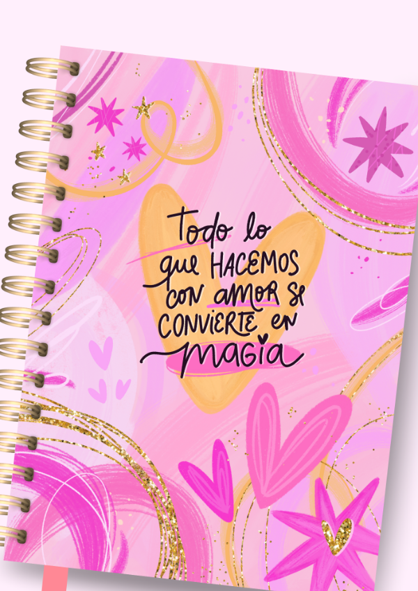 Producto - AGENDA COQUETTE DIARIA MAGIA