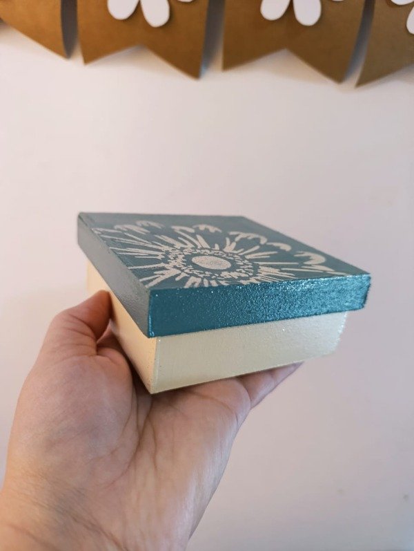 Producto - CAJA DECORADA VERDE - 2
