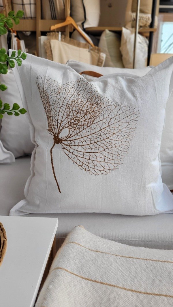Producto - Funda Malfi blanco - canela