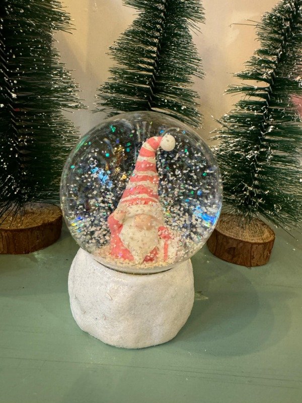 Producto - Bola de Nieve 11 cm Gnomo Pink ch (Efectivo: 23.120)