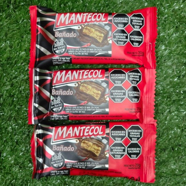 Producto - MANTECOL BAÑADO EN CH 20G
