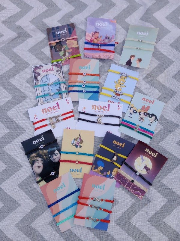 Producto - Pulseras para compartir X15 conjuntos