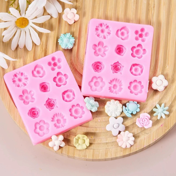 Producto - Molde Mini Florcitas x12