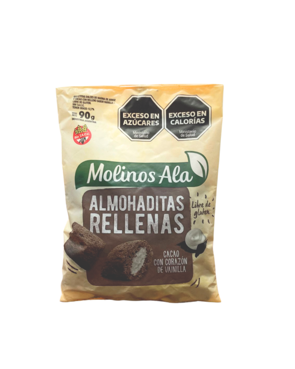 Producto - ALMOHADITAS DE CACAO MOLINOS ALA 90G SIN GLUTEN