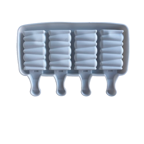 Producto - Molde silicona ice pop paletas rayas chico x4