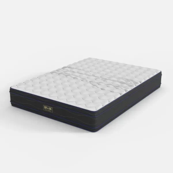 Producto - Colchon de Resorte Diamante con Euro Pillow - King