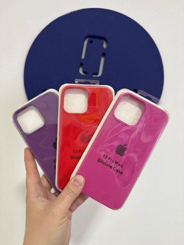 Producto - FUNDA SILICONE CASE CON LOGO IPHONE 13 PRO MAX