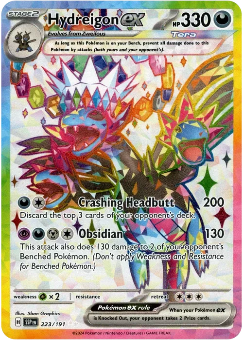 Producto - Hydreigon ex - 223/191 - Surging Sparks - Holo