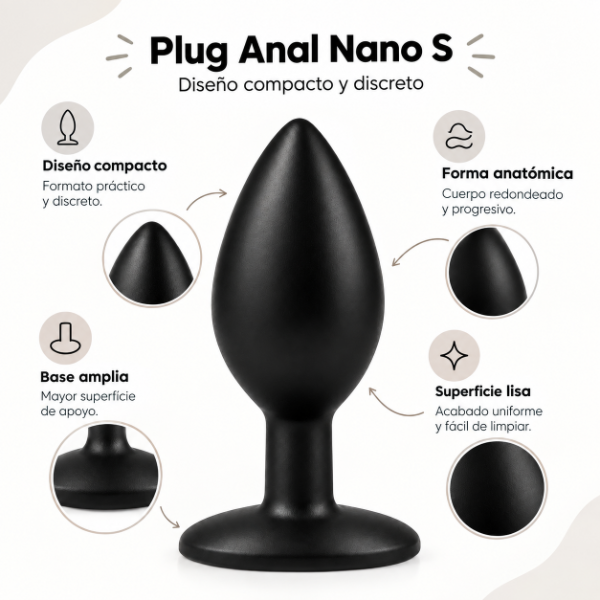 Producto - Plug Anal Nano (9cm) - 2
