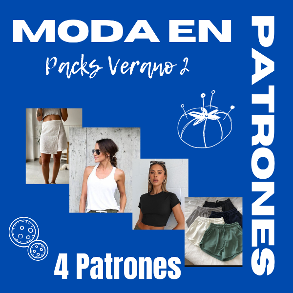 Producto - atrones de costura - Packs Verano 2