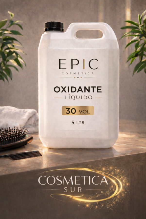 Producto - Oxidante líquido epic de 30 vol x 5 LTS