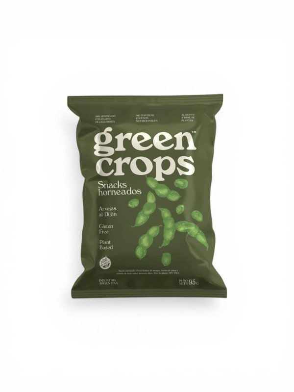 Producto - Snacks Green Crops Arveja 45 g.