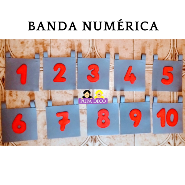 Producto - Banda numérica del 1 al 10