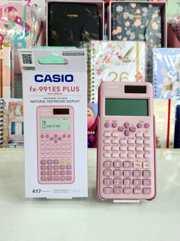 Producto - Casio Fx-991ES ROSA Plus 417 funciones