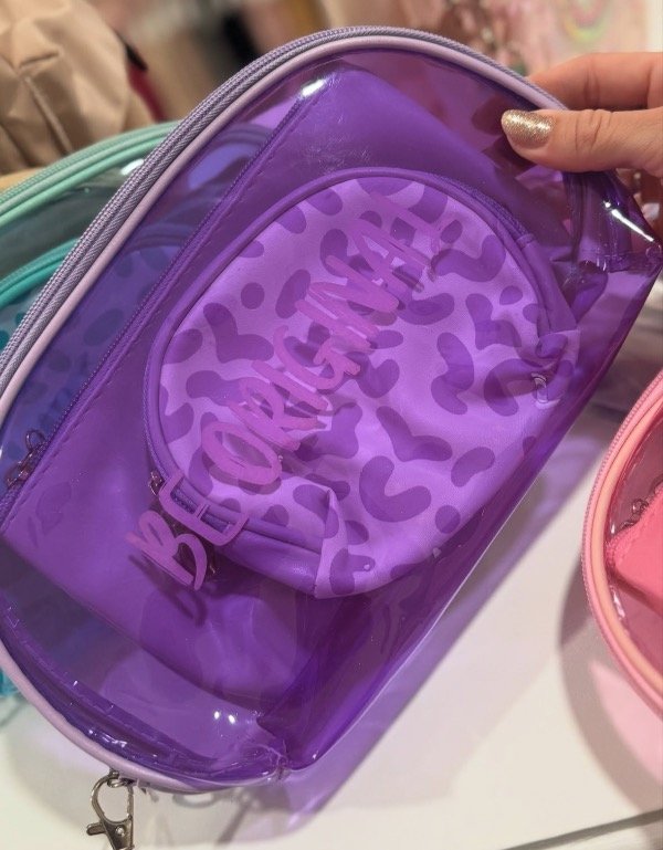 Producto - Neceser triple violeta