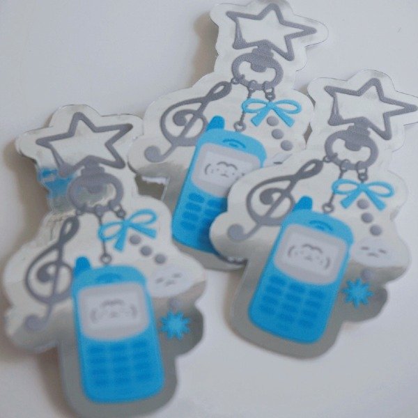 Producto - Mini sticker "Llavero phone" - 1