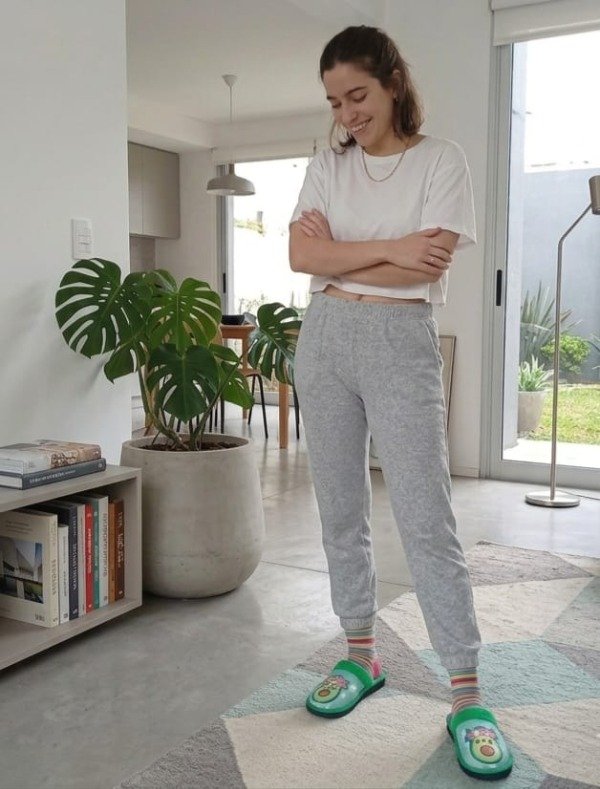 Producto - Pantuflas Paltas polar