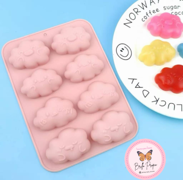 Producto - Molde nubes Caritas