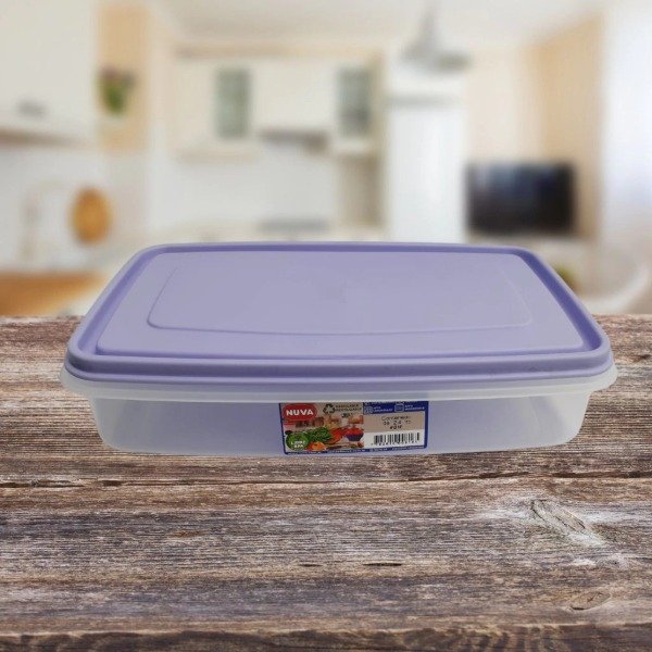 Producto - Hermético rectangular 2,4lt 16x26x6 NUVA