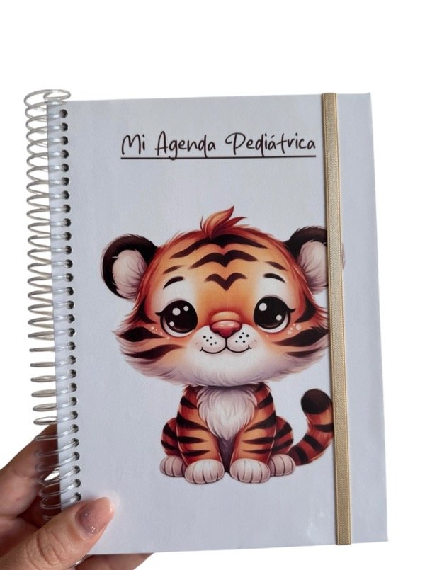 Producto - Agenda pediátrica tigre