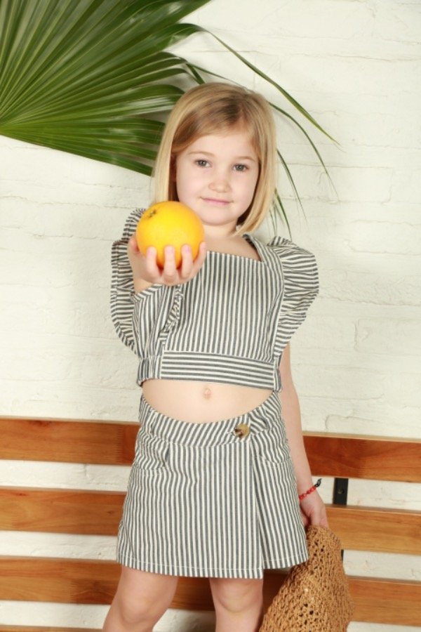 Producto - FALDA VIENNA RAYADA