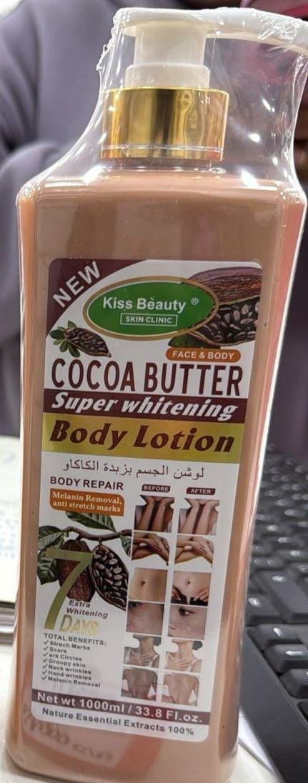 Producto - LOCION CORPORAL BLANQUEADORA DE MANTECA DE CACAO