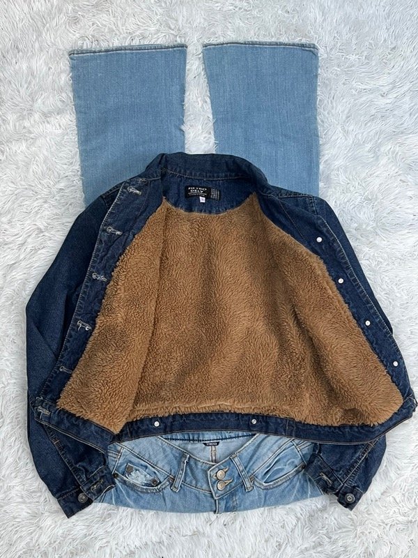 Chaqueta jeans mini pocket y2k — imagen 4