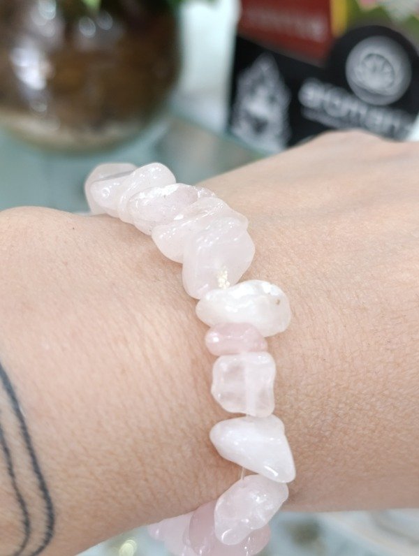 Producto - Pulsera escallon cuarzo rosa