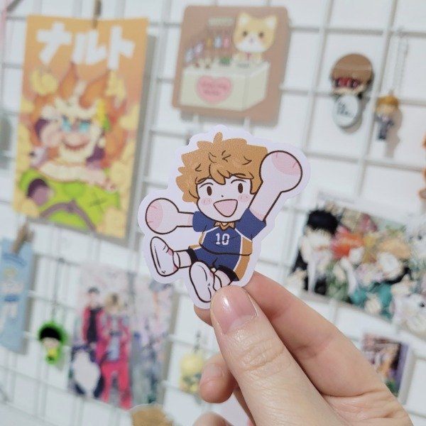 Producto - Sticker vinilo - Hinata chibi