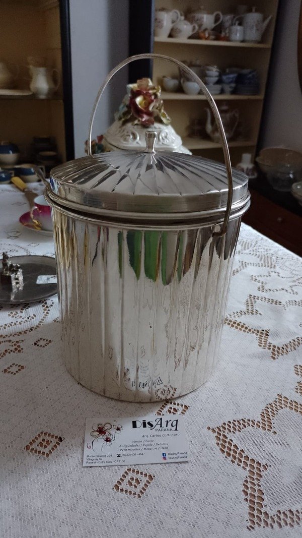 Producto - Hielera baño de plata
