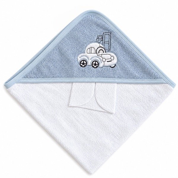 Producto - Toallón con Babita celeste