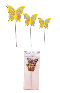 Producto - CAKE TOPPER MARIPOSA 10PCS X 1U (ELEGIR PRODUCTO)