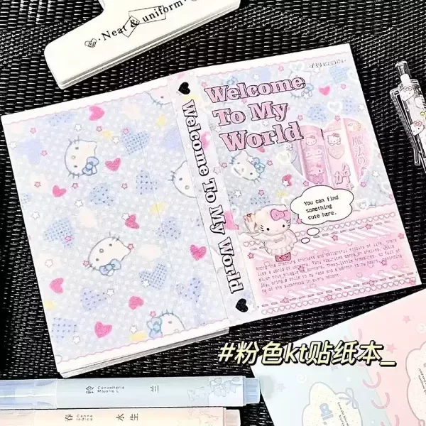 Producto - Mini Libro de Stickers Rosa - 2