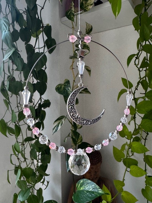 Producto - Atrapasol Luna rosa transparente