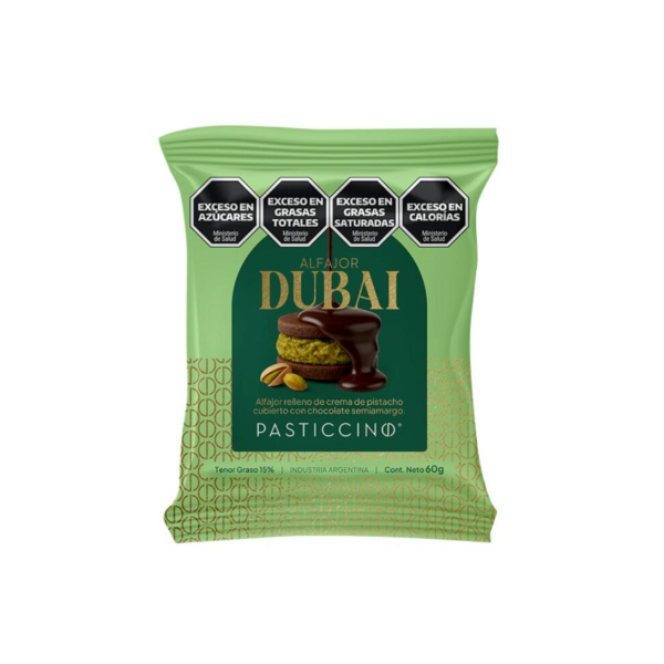 Producto - Alfajor de pistachos Dubai. Pasticcino