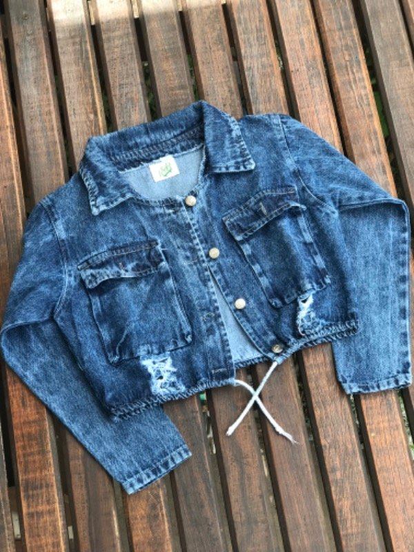 Producto - Campera Jean azul