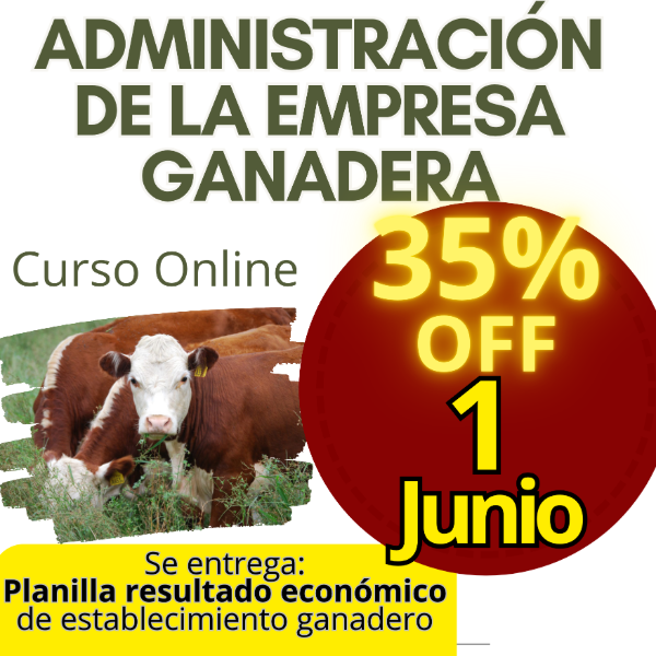 Producto - Curso online Administración de la Empresa Ganadera