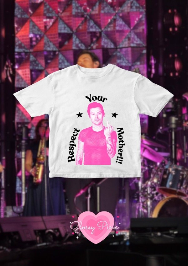 Producto - Baby Tee Hey Respect Your Mother - DTF