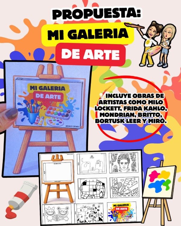 Producto - PROPUESTA. MI GALERÍA DE ARTE. NIVEL INICIAL Y PRIMARIA