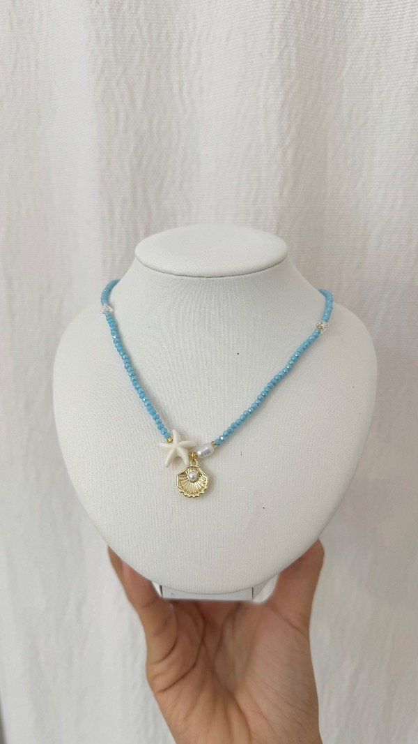 Producto - Collar celeste Mar