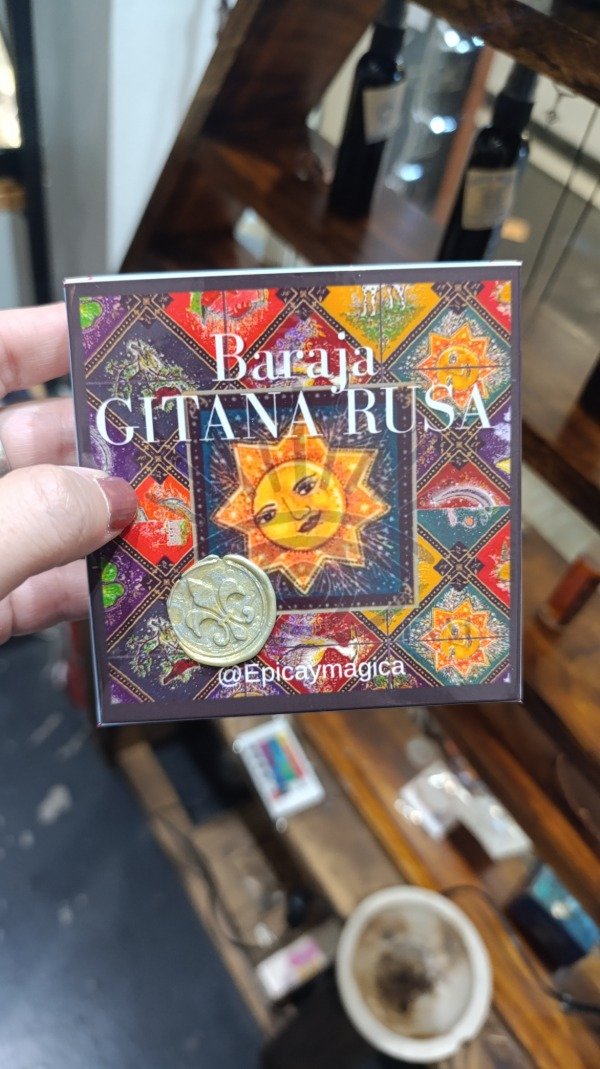 Producto - Baraja Gitana Rusa plastificado